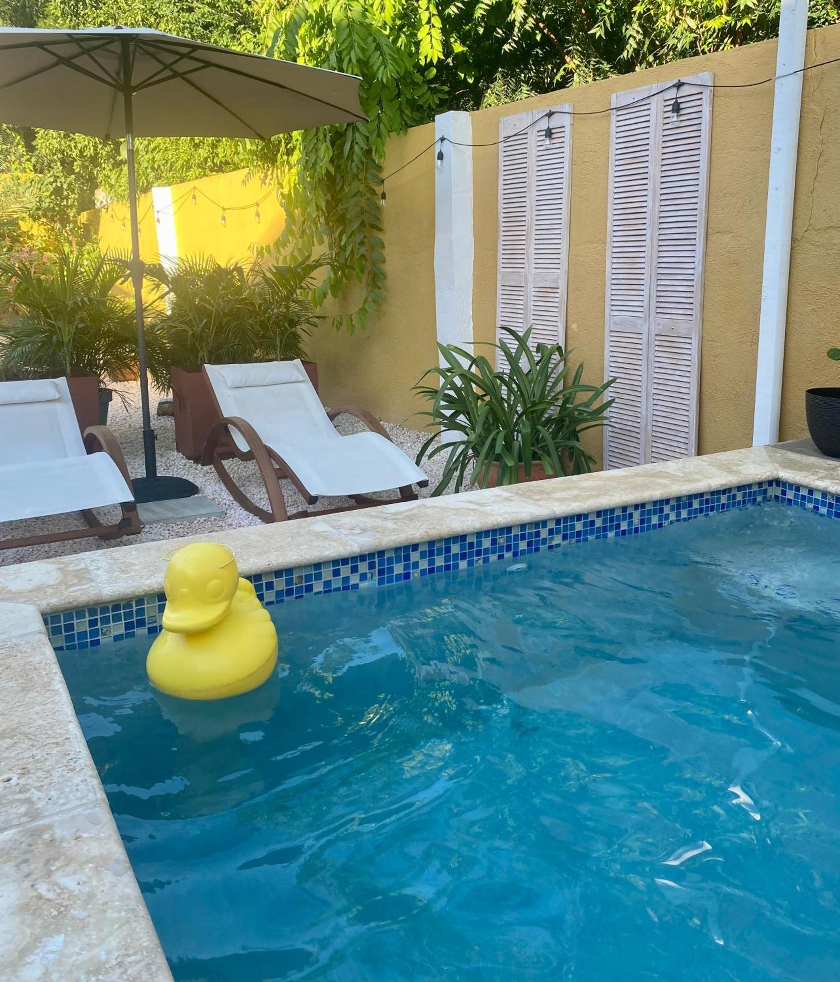 Historic Building The Palm Backyard Studio-Apartment Willemstad, Curacao Feel Home Away From Home Buitenkant foto